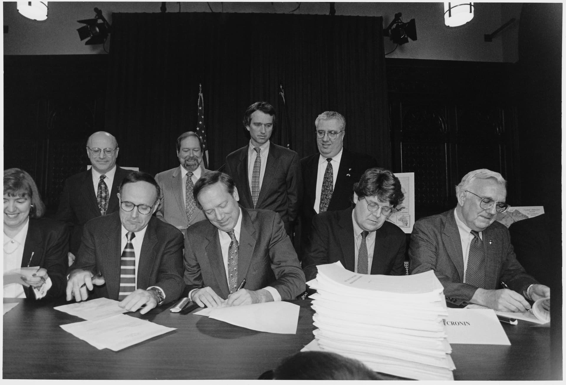 watershed agreement signing