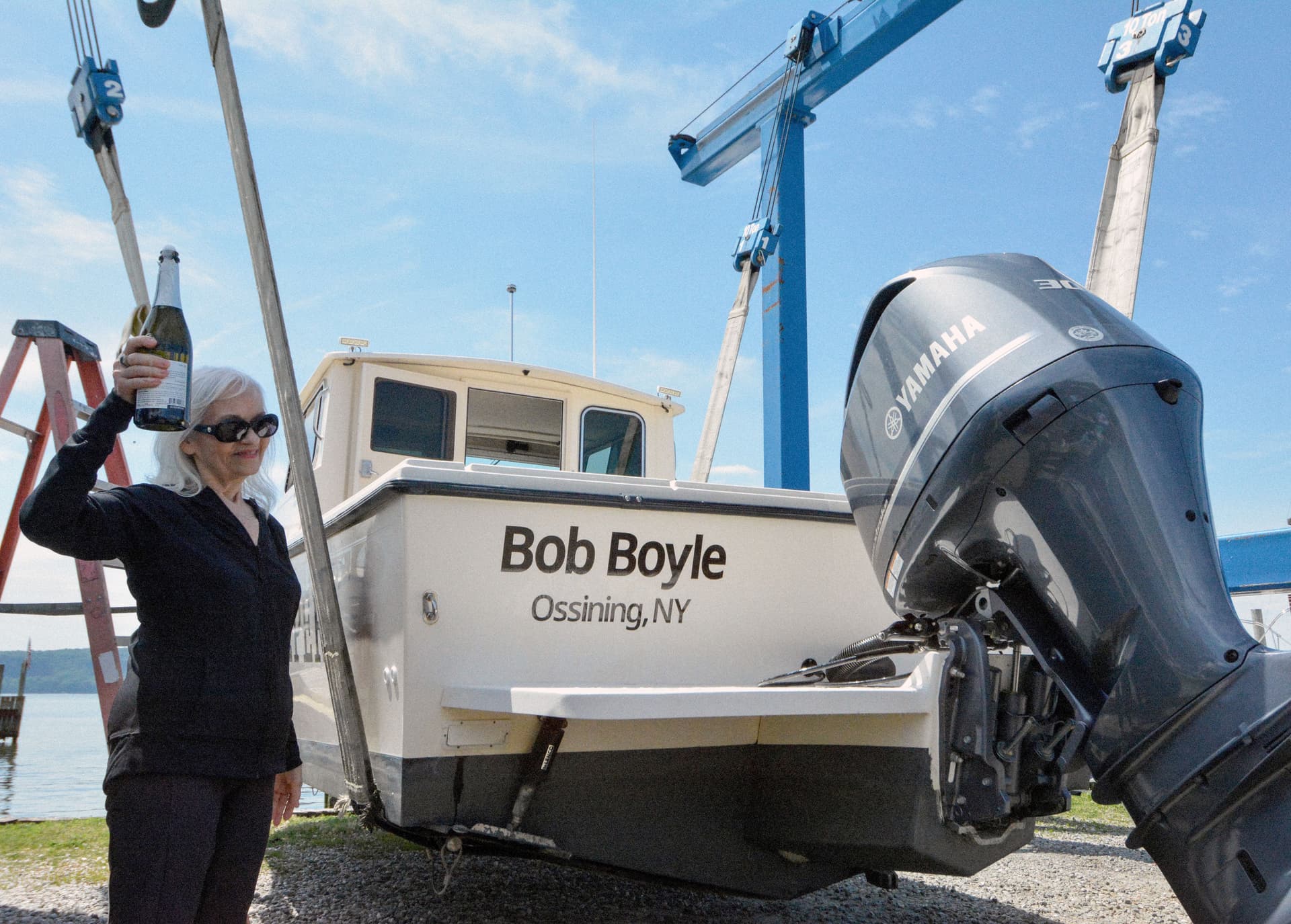 Boat christening, 2024